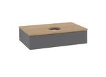 Villeroy & Boch Waschtischunterschrank Antao K08_5 800x190x500mm mit Struktur FK/AP: GK/1 K08151GK