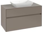 Villeroy & Boch Waschtischunterschrank Collaro C10900 1000x548x500mm 2 Ausz. Waschtisch mittig Graph C10900VR