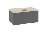 Villeroy & Boch Waschtischunterschrank Antao K30_1 800x360x500mm mit Struktur FK/AP: GK/3 K30113GK