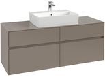 Villeroy & Boch Waschtischunterschrank Collaro C131B0 1400x548x500mm m. Bel. 4 Ausz. Waschtisch mitt C131B0AF