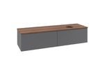 Villeroy & Boch Waschtischunterschrank Antao K38_1 1600x360x500mm mit Struktur FK/AP: GK/2 K38112GK