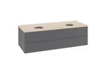 Villeroy & Boch Waschtischunterschrank Antao K24_1 1200x360x500mm mit Struktur FK/AP: GK/3 K24113GK