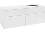 Villeroy & Boch Waschtischunterschrank Collaro C11800 1400x548x500mm Glossy White C11800DH