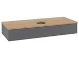 Villeroy & Boch Waschtischunterschrank Antao L10_1 1200x190x500mm mit Beleuchtung mit Struktur FK/AP L10111GK