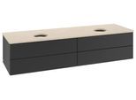 Villeroy & Boch Waschtischunterschrank Antao L28_1 1600x360x500mm mit Beleuchtung mit Struktur FK/AP L28113PD