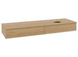 Villeroy & Boch Waschtischunterschrank Antao L16_5 1600x190x500mm mit Beleuchtung mit Struktur FK/AP L16151HN