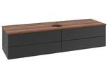 Villeroy & Boch Waschtischunterschrank Antao L25_5 1600x360x500mm mit Beleuchtung mit Struktur FK/AP L25152PD