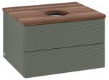 Villeroy & Boch Waschtischunterschrank Antao L18_1 600x360x500mm mit Beleuchtung mit Struktur FK/AP: L18112HL