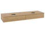 Villeroy & Boch Waschtischunterschrank Antao L17_5 1600x190x500mm mit Beleuchtung mit Struktur FK/AP L17151HN