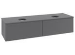 Villeroy & Boch Waschtischunterschrank Antao L39_1 1600x360x500mm mit Beleuchtung mit Struktur FK/AP L39110GK