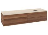 Villeroy & Boch Waschtischunterschrank Antao L27_5 1600x360x500mm mit Beleuchtung mit Struktur FK/AP L27153HM
