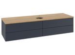 Villeroy & Boch Waschtischunterschrank Antao L25_5 1600x360x500mm mit Beleuchtung mit Struktur FK/AP L25151HG