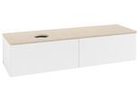 Villeroy & Boch Waschtischunterschrank Antao L37_1 1600x360x500mm mit Beleuchtung mit Struktur FK/AP L37113MT