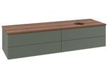 Villeroy & Boch Waschtischunterschrank Antao L27_5 1600x360x500mm mit Beleuchtung mit Struktur FK/AP L27152HL