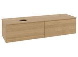 Villeroy & Boch Waschtischunterschrank Antao L37_5 1600x360x500mm mit Beleuchtung mit Struktur FK/AP L37151HN