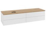 Villeroy & Boch Waschtischunterschrank Antao L26_1 1600x360x500mm mit Beleuchtung mit Struktur FK/AP L26111GF