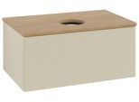 Villeroy & Boch Waschtischunterschrank Antao L30_1 800x360x500mm mit Beleuchtung mit Struktur FK/AP: L30111HJ