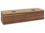 Villeroy & Boch Waschtischunterschrank Antao L39_1 1600x360x500mm mit Beleuchtung mit Struktur FK/AP L39111HM