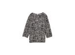TOM TAILOR Damen Bluse aus Viskose, blau, Gemustert, Gr. 36