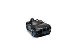 ES-Toys Kinder Elektroauto BMW I4, MP3, Bluetooth, EVA-Reifen, Gurt, bis 6 km/h schwarz