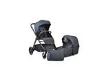 Cangaroo Kombikinderwagen Macan 2 in 1 Babywanne Sportsitz Tasche PU-Räder Gurt blau
