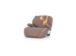 Chipolino Kindersitz, Sitzerhöhung Sonic Isofix, i-Size, 125-150 cm, Armlehne braun