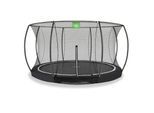 EXIT Black Edition Bodentrampolin ø427cm - schwarz