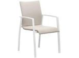 Idimex Gartenstühle Verano 6Er-Set , Beige , Textil , Mode , 57x89x62 cm , Gartenmöbel, Gartenstühle, Gartenstühle