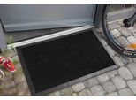 Fußmatte ASTRA "Border Pin", schwarz, B:45cm H:7mm L:75cm, Gummi, Teppiche, Fußmatte, Schmutzfangematte, Türmatte, wasserabweisend, In und Outdoor