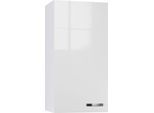 Hängeschrank KOCHSTATION "KS-Cara", weiß (weiß glänzend, weiß), B:45cm H:89,6cm T:34,9cm, Schränke, Hängeschrank, Breite 45 cm