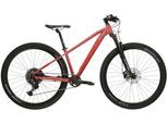 Mountainbike KROSS "Hardtail Level 4.0" Gr. 48, rot (rot, schwarz), Fahrräder, Damen, 48cm, 29 Zoll (73,66cm) hinten: 29 Zoll (73,66cm)