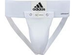 Schutzhose ADIDAS PERFORMANCE "Cup Supporters" Gr. S, weiß, Protektoren, S, Materialmix