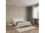 Polsterbett Mara ca. 180x200 cm Beige