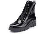 Schnür-Stiefelette Serena Waldläufer schwarz