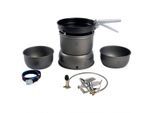 Trangia - 27-3 Sturmkocher mit Primus Gasbrenner - Gaskocher grau
