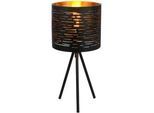 Tischleuchte Tunno in Schwarz max. 25 Watt
