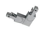 Schienensystem-Verbinder Duoline Titanfarben