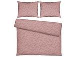 Bettwäsche Ferns XXL Mauve ca. 200x220cm