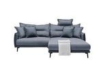 Ecksofa Nuovo Blaugrau