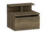 Nachttisch Hades ca. 39,8x35x31,6cm Walnussfarben