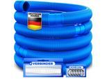 KESSER® Poolschlauch Schwimmbadschlauch mit Muffen Solarschlauch für Pool und Schwimmbecken Saugschlauch Pumpenschlauch Flexibler Wasserschlauch