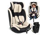 KIDIZ® Autokindersitz Kinderautositz Gruppe 1+2+3 9-36 kg 5-Punkt-Sicherheitsgurt, Autositz, Kindersitz, Einstellbare Kopfstütze