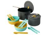 Sea to Summit - Frontier UL Two Pot Cook Set (14 Pieces) - Kochset Gr 4 Person grau