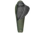 Grüezi Bag - Biopod Wolle Survival Ice - Daunenschlafsack Gr 185 cm - 215 x 80 x 50 cm Zip: Right Grün