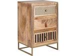 Nachttisch WL6.482 ca.40x60x30cm Mangoholz massiv
