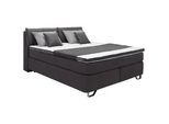 Boxspringbett Tabea Schwarz ca. 180x200cm