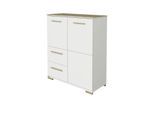 PAIDI Highboard Enie ¦ weiß ¦ Maße (cm): B: 94,8 H: 112,1 T: 39.6