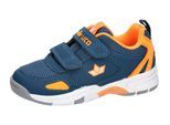 Hallenschuh LICO "Sportschuh Peyton V", Mädchen, Gr. 32, blau, Synthetik, Schuhe Hallenschuh