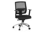 hjh OFFICE Profi Bürostuhl NET 90 Stoff / Netzstoff mit Armlehnen