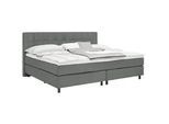 Boxspringbett Primo Graphitfarben ca. 240x200cm